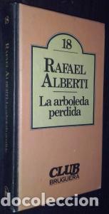 Libros: La arboleda perdida - ALBERTI, Rafael: