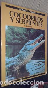 Livres: Cocodrilos y serpientes. Reptiles I - AN&Oacute;NIMO: