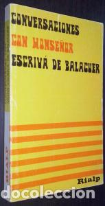 books: Conversaciones con monse&ntilde;or Escriv&aacute; de Balaguer - AN&Oacute;NIMO: