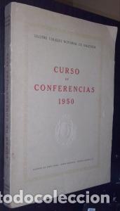 books: Curso de conferencias 1950 - AN&Oacute;NIMO: