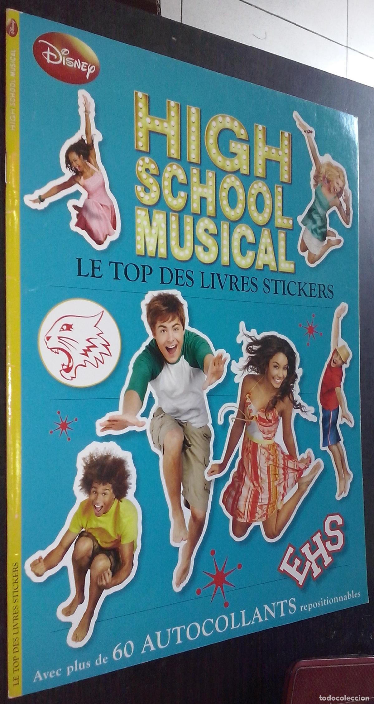 books: High School Musical. Le top des livres stickers - AN&Oacute;NIMO: