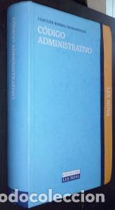 Libros: C&oacute;digo administrativo - AN&Oacute;NIMO: - Foto 1