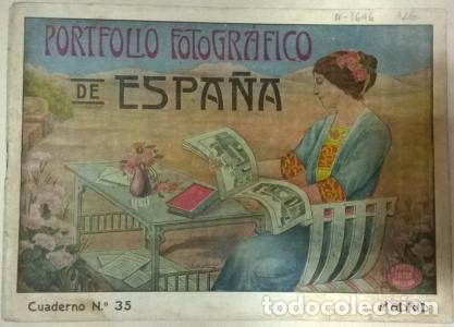 Livres: Portfolio fotogr&aacute;fico de Espa&ntilde;a. Cuaderno N? 35 Madrid - AN&Oacute;NIMO: