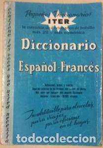 books: Diccionario espa&ntilde;ol-franc&eacute;s - AN&Oacute;NIMO: