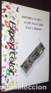 Livros em segunda m&atilde;o: DSP3805A VL-BUS S3 805 VGA CARD. User's Manual - AN&Oacute;NIMO: