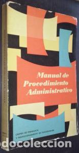 Libros: Manual de procedimiento administrativo - AN&Oacute;NIMO: - Foto 1