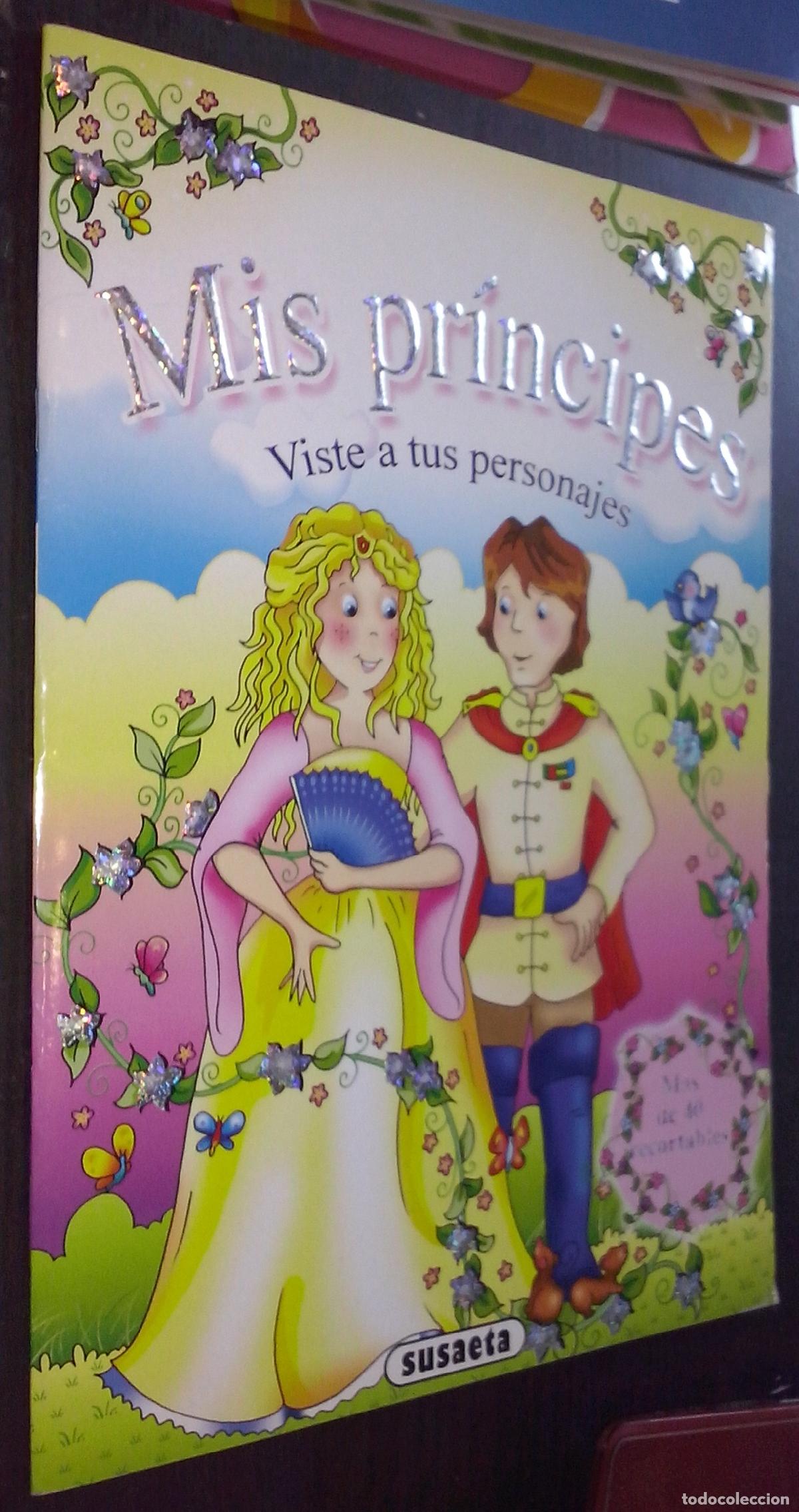 Libros: Mis pr&iacute;ncipes. Viste a tus personajes. M&aacute;s de 40 recortables - AN&Oacute;NIMO: