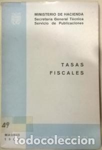 Libros: Texto refundido de tasas fiscales - AN&Oacute;NIMO: - Foto 1