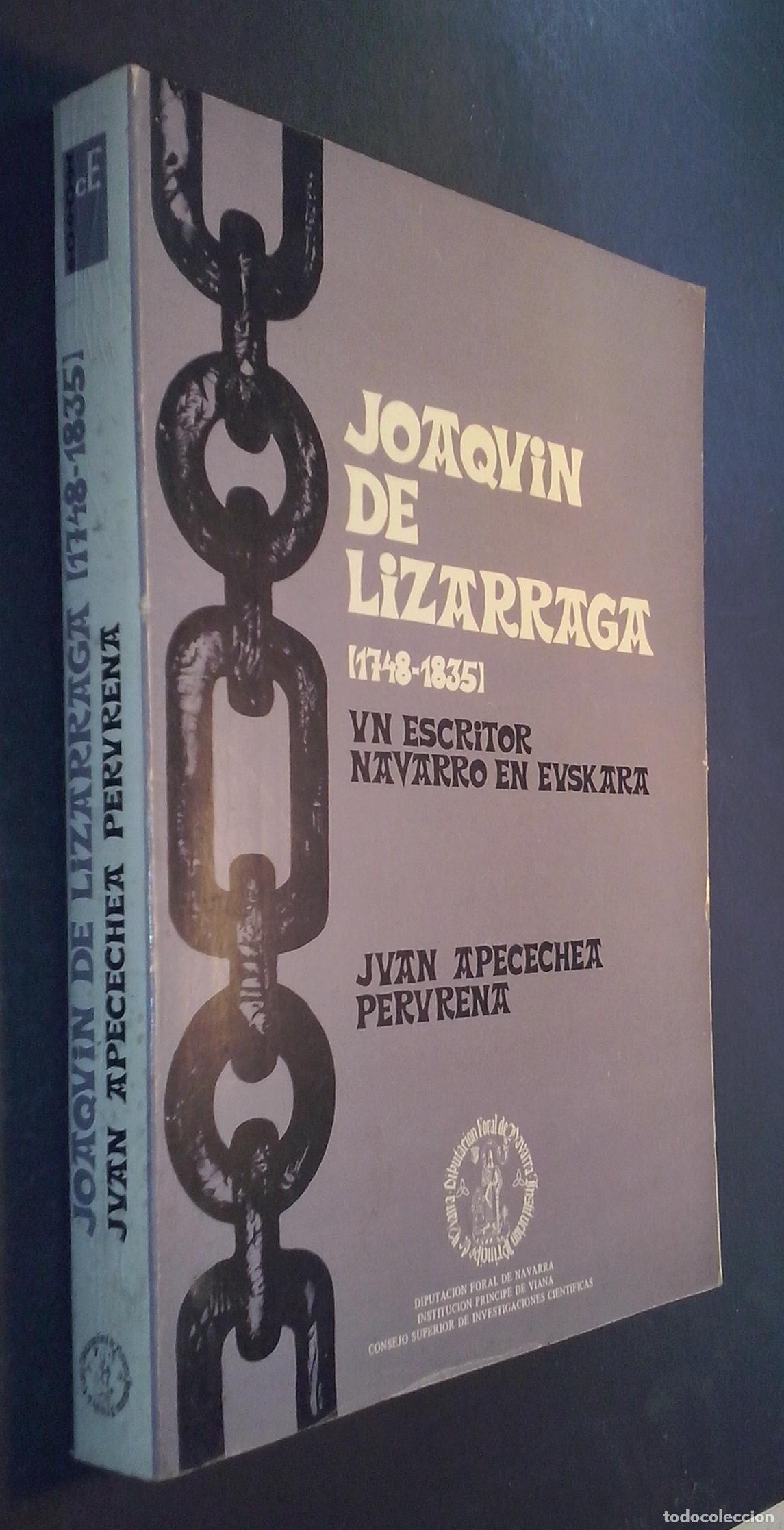 books: Joaqu&iacute;n de Lizarraga (1749-1835). Un escritor navarro en euskara - APECECHEA PERURENA, Juan: