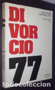 Libros: Divorcio 77 - ARADILLAS, Antonio: - Foto 1