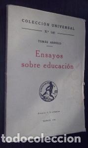 books: Ensayos sobre educaci&oacute;n - ARNOLD, Tom&aacute;s: