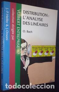 Livres: Distribution: l analyse des lin&eacute;aires - BACH, O.: