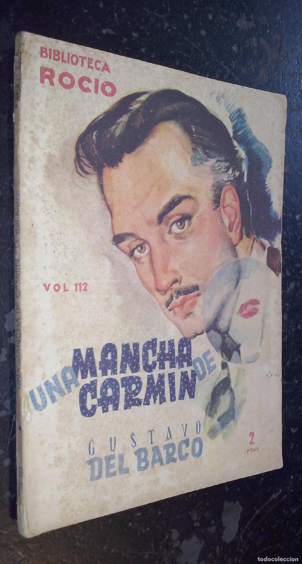 Libros: Una mancha de carm&iacute;n - BARCO, Gustavo del: - Foto 1