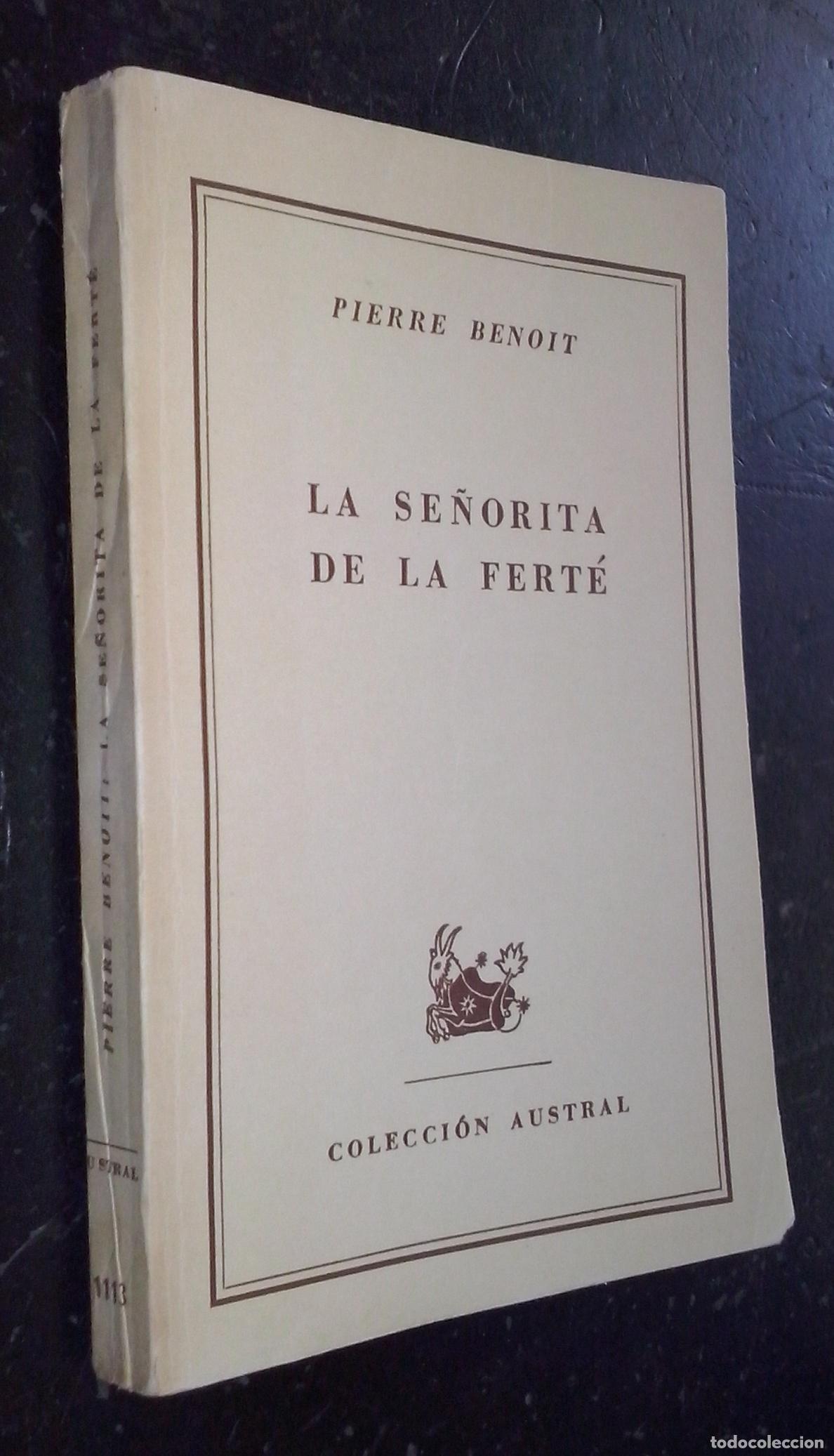 Libros: La se&ntilde;orita de la Fert&eacute; - BENOIT, Pierre: - Foto 1