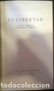 Libros: La libertad - BIRLAIN, Antonio G.: - Foto 1