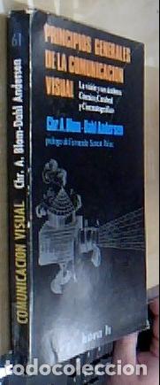 B&uuml;cher: Principios generales de la comunicaci&oacute;n visual. La visi&oacute;n y sus &aacute;mbitos: c&oacute;smic, cerebrla y cinemato