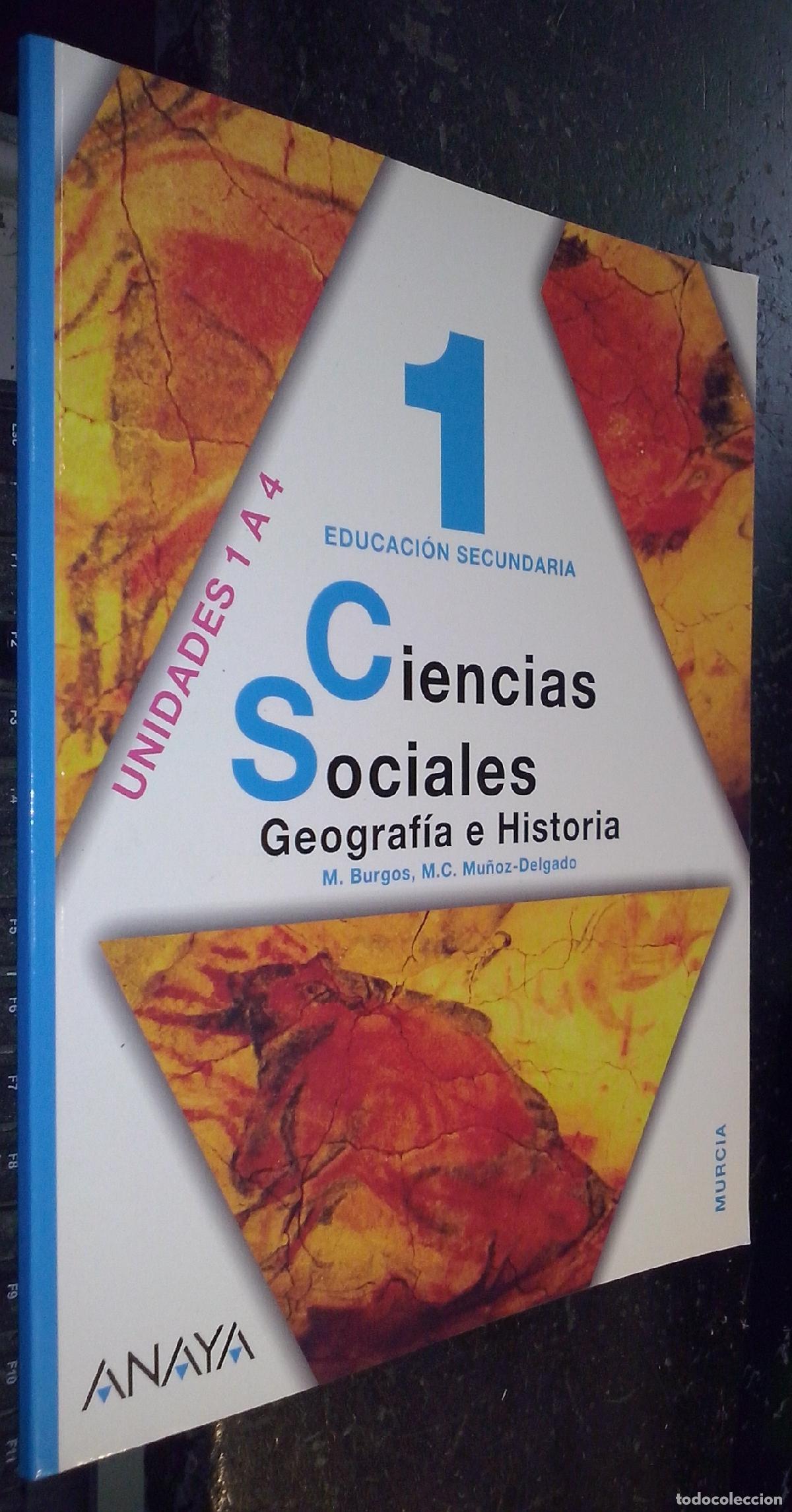 Libri di seconda mano: Ciencias sociales. Geograf&iacute;a e historia. Unidades 1 a 4. 1&ordm; Educaci&oacute;n Secundaria - BURGOS, M. y MU&Ntilde;O