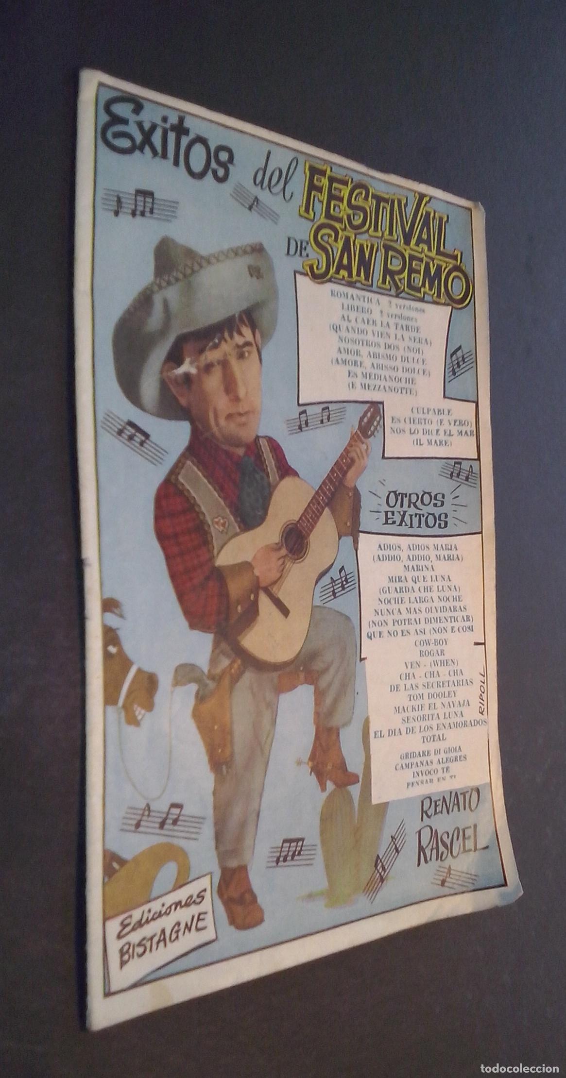 Libros: &Eacute;xitos del Festival de San Remo 1960 - CANCIONERO: