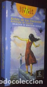 Libros: Antes de los dieciocho. Antolog&iacute;a de cuentos - AA. VV.: