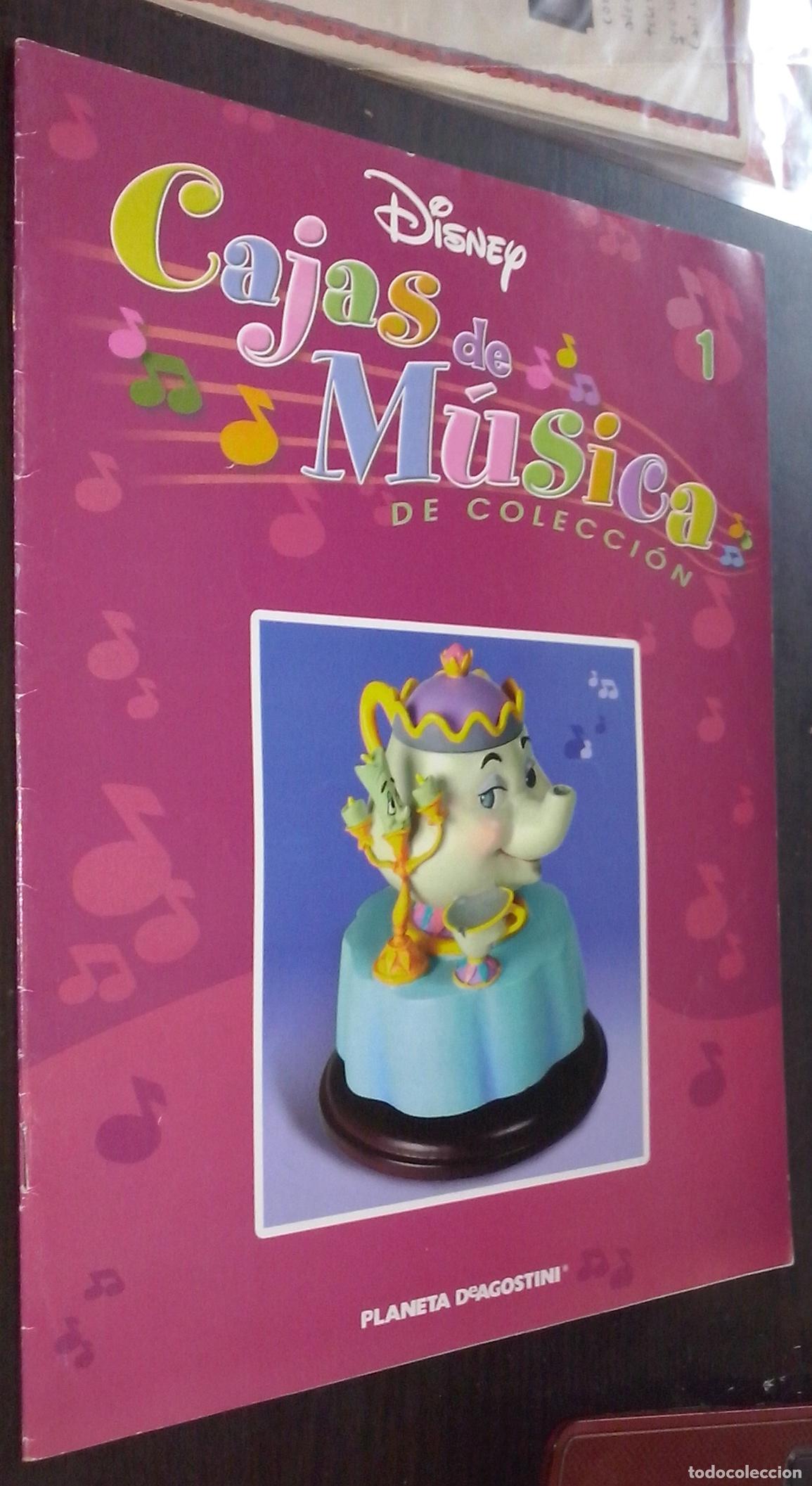 B&uuml;cher: Disney. Cajas de m&uacute;sica de colecci&oacute;n 1 - CAT&Aacute;LOGO: