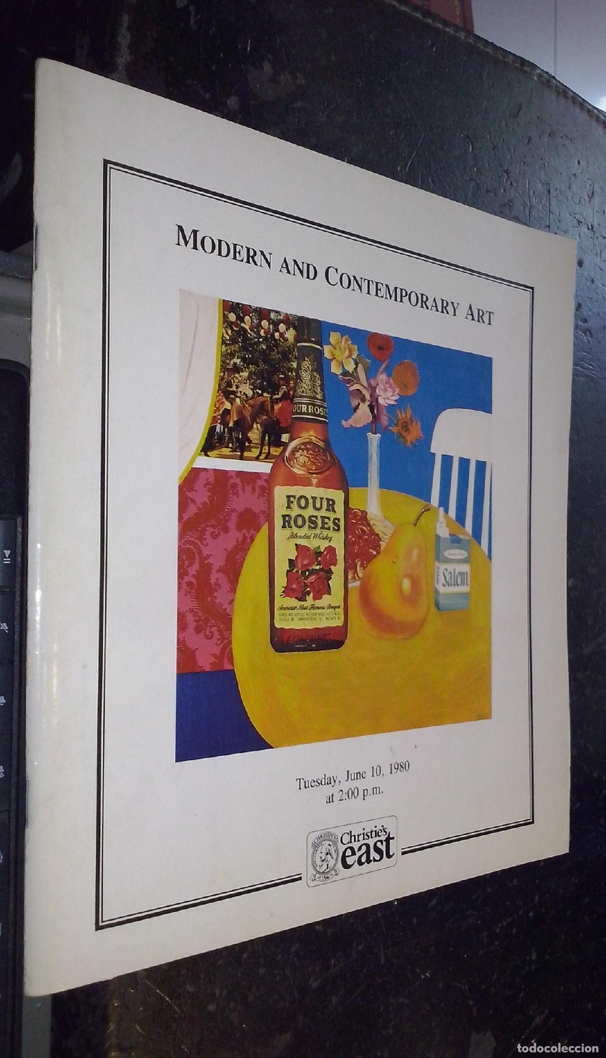 Libri di seconda mano: Modern and Contemporary Art. Tuesday, June 10, 1980 - CAT&Aacute;LOGO: