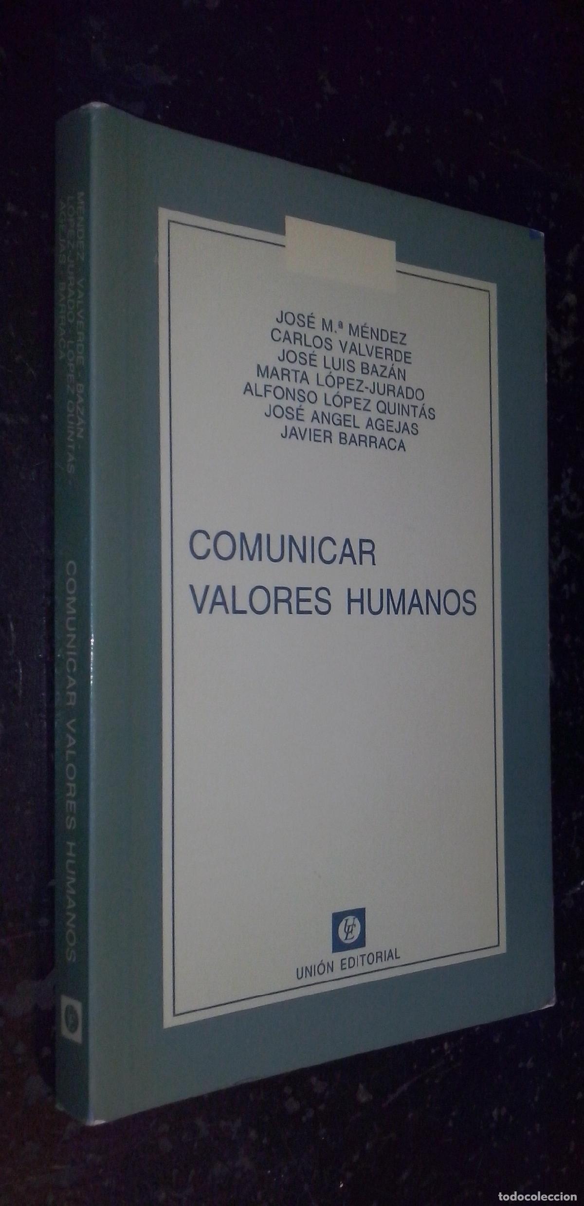 Libri di seconda mano: Comunicar valores humanos - AA. VV.: