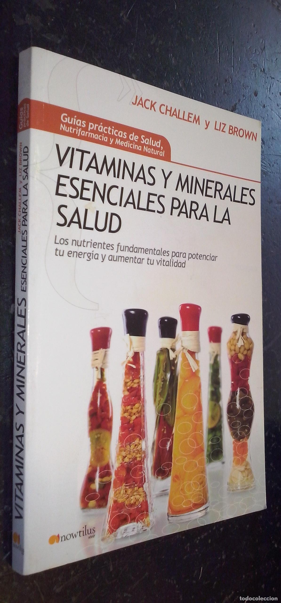 books: Vitaminas y minerales esenciales para la salud. Los nutrientes fundamentales para potenciar tu energ