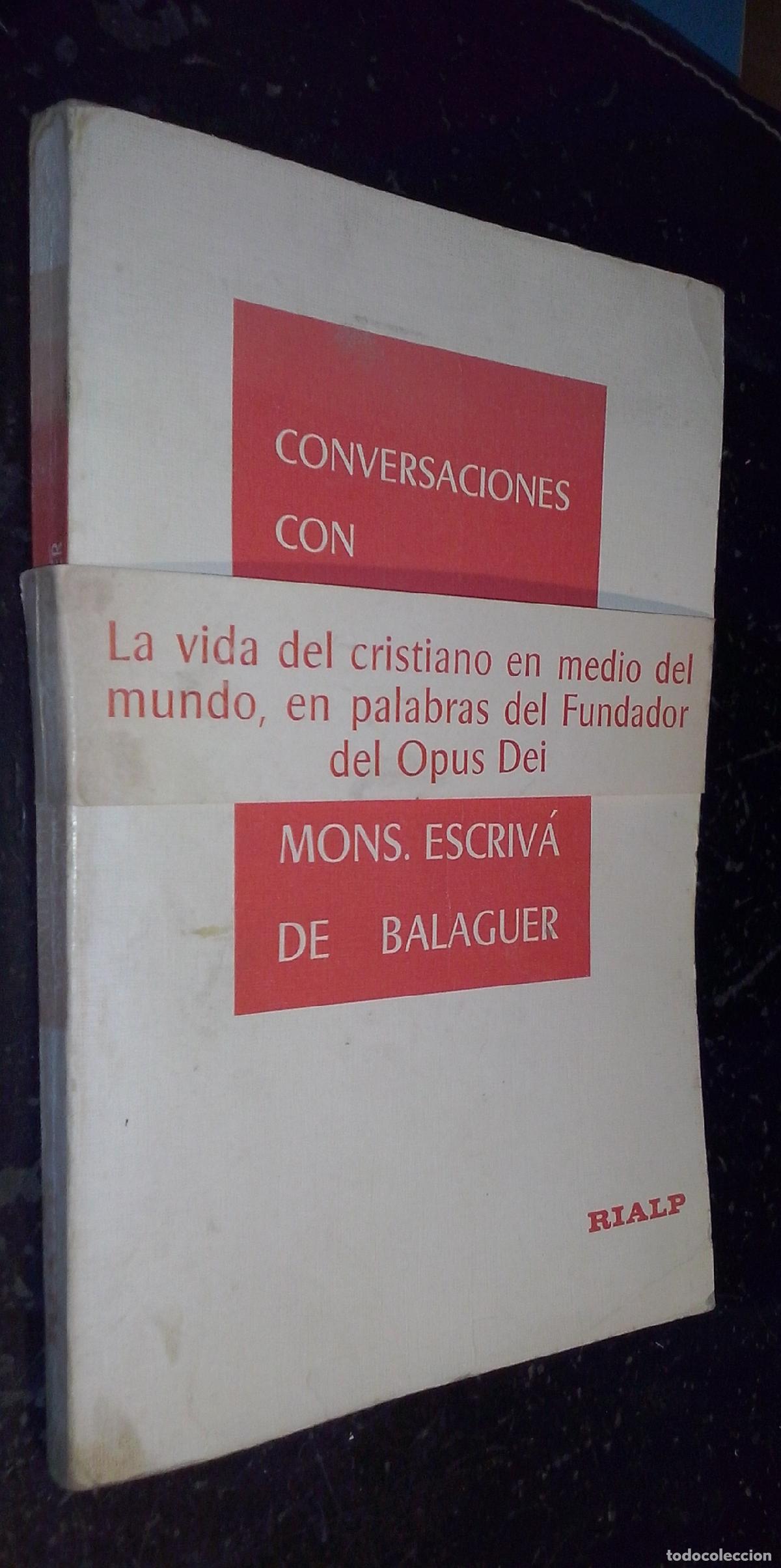 Libri di seconda mano: Conversaciones con Mons. Escriv&aacute; de Balaguer - AA. VV.: