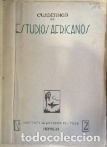 books: Cuadernos de estudios africanos. N? 2 - AA. VV.: