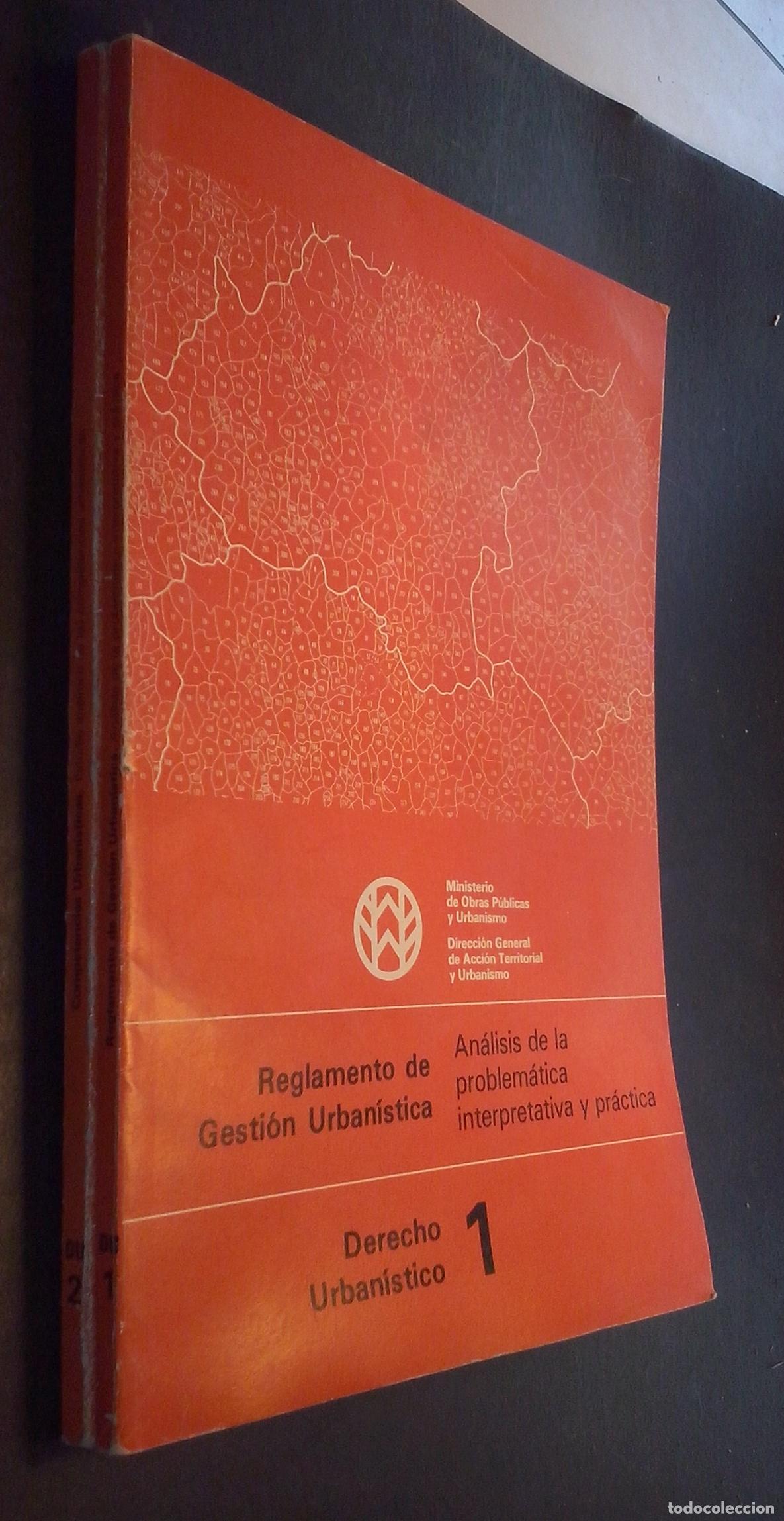 Libros: Derecho urban&iacute;stico. Tomo 1: Reglamento de gesti&oacute;n urban&iacute;stica. An&aacute;lisis de la problem&aacute;tica interpre
