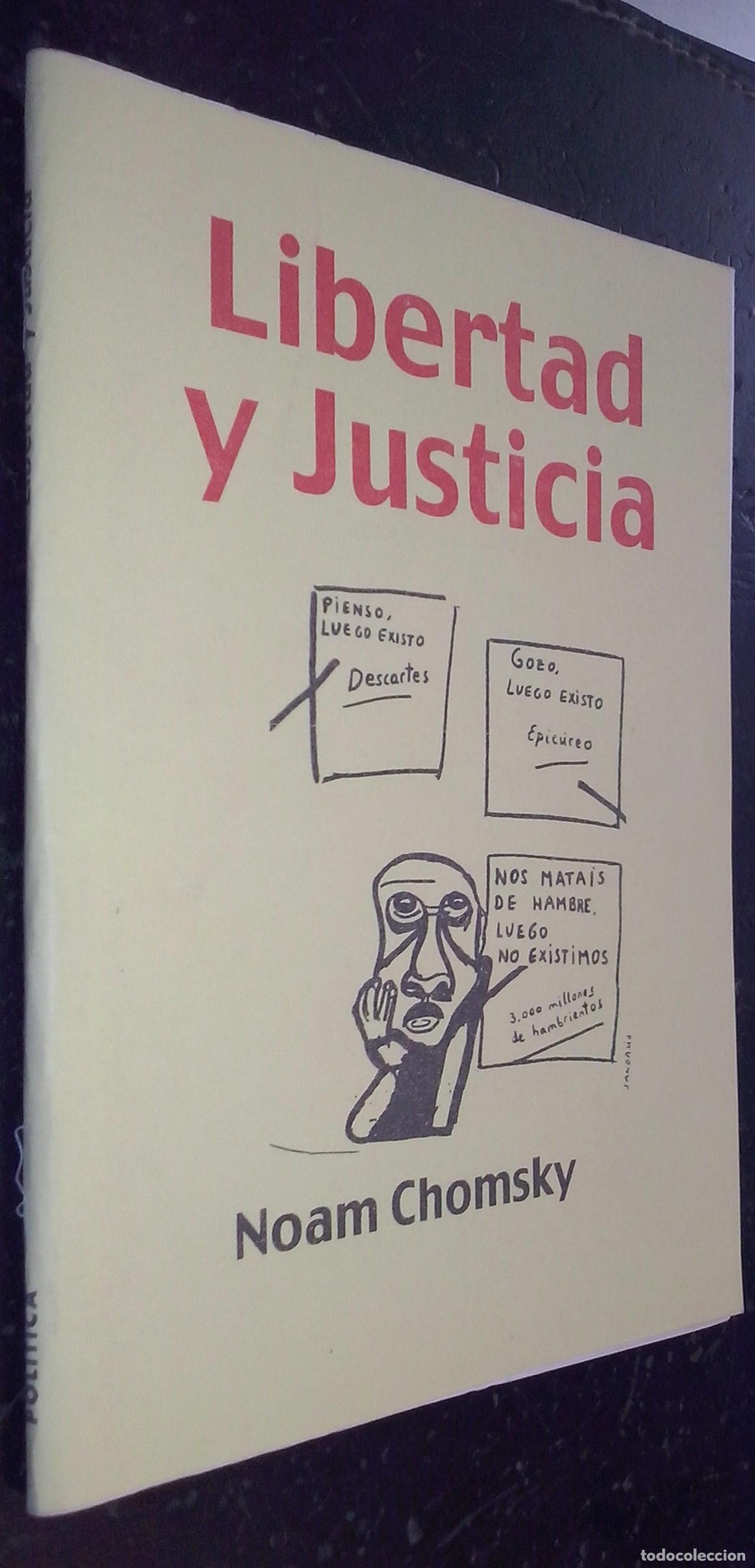 Libri di seconda mano: Libertad y justicia - CHOMSKY, Noam: