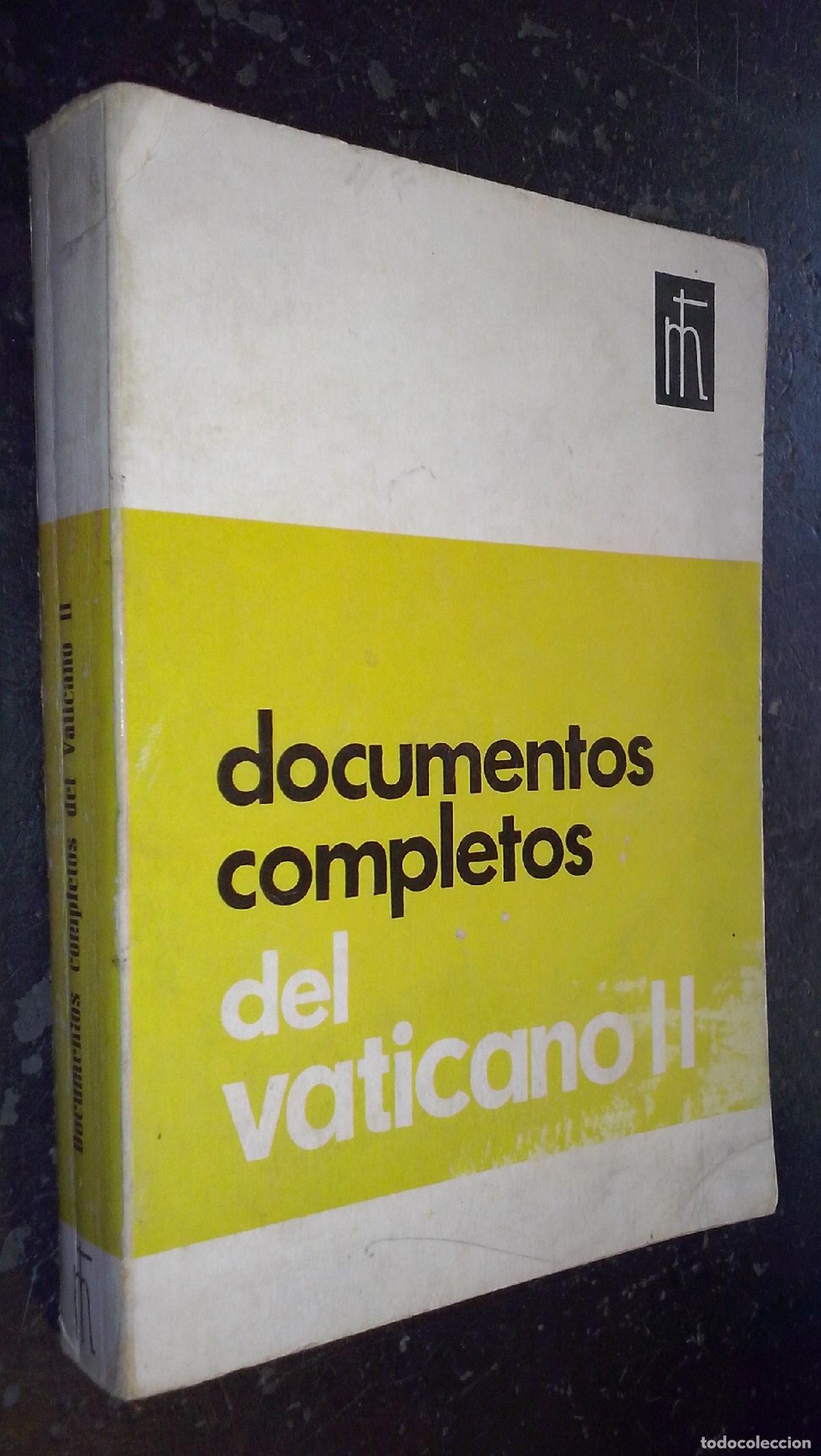 Libros: Documentos completos del Vaticano II - AA. VV.: - Foto 1