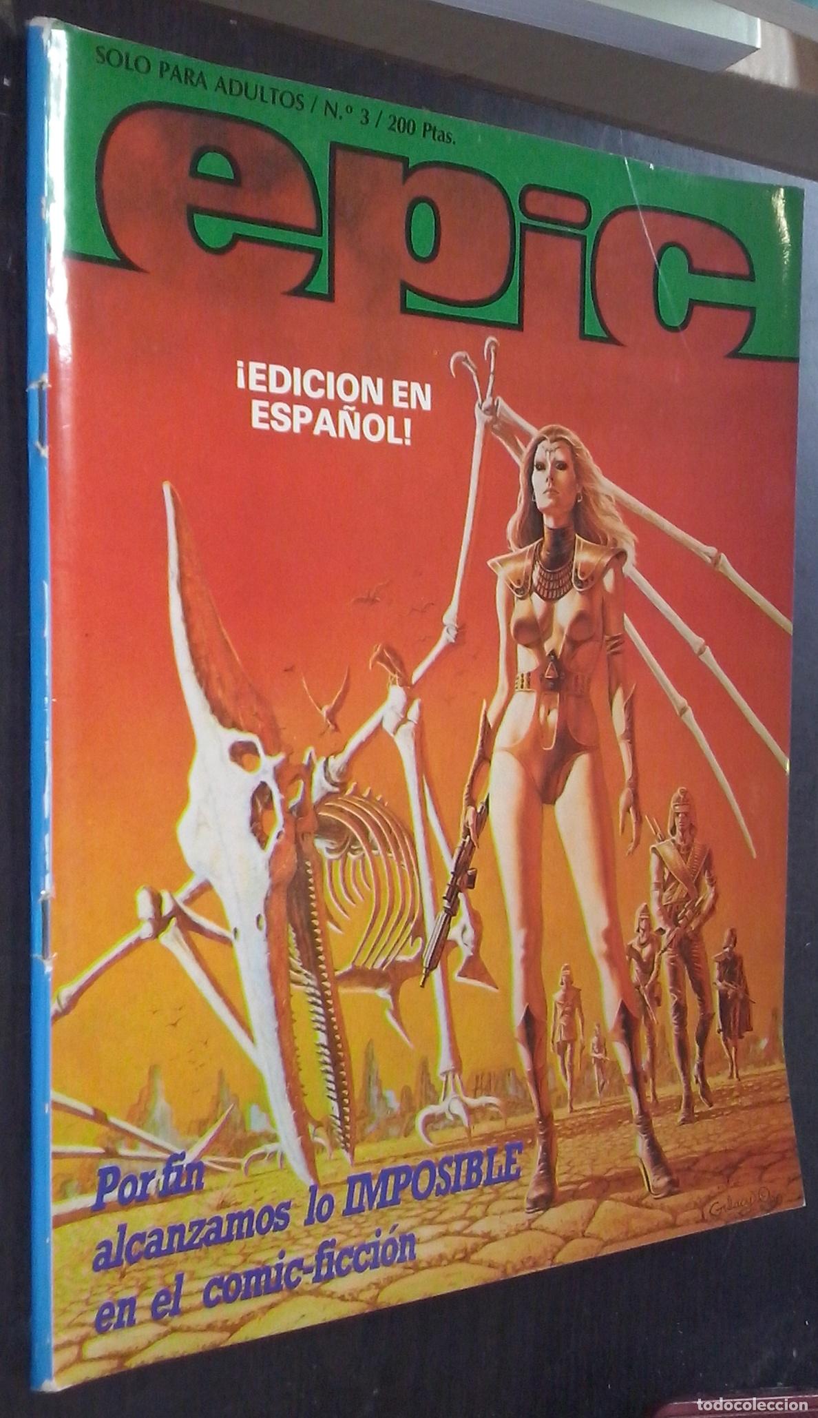 Libri di seconda mano: Epic. N&ordm; 3 - C&Oacute;MICS: