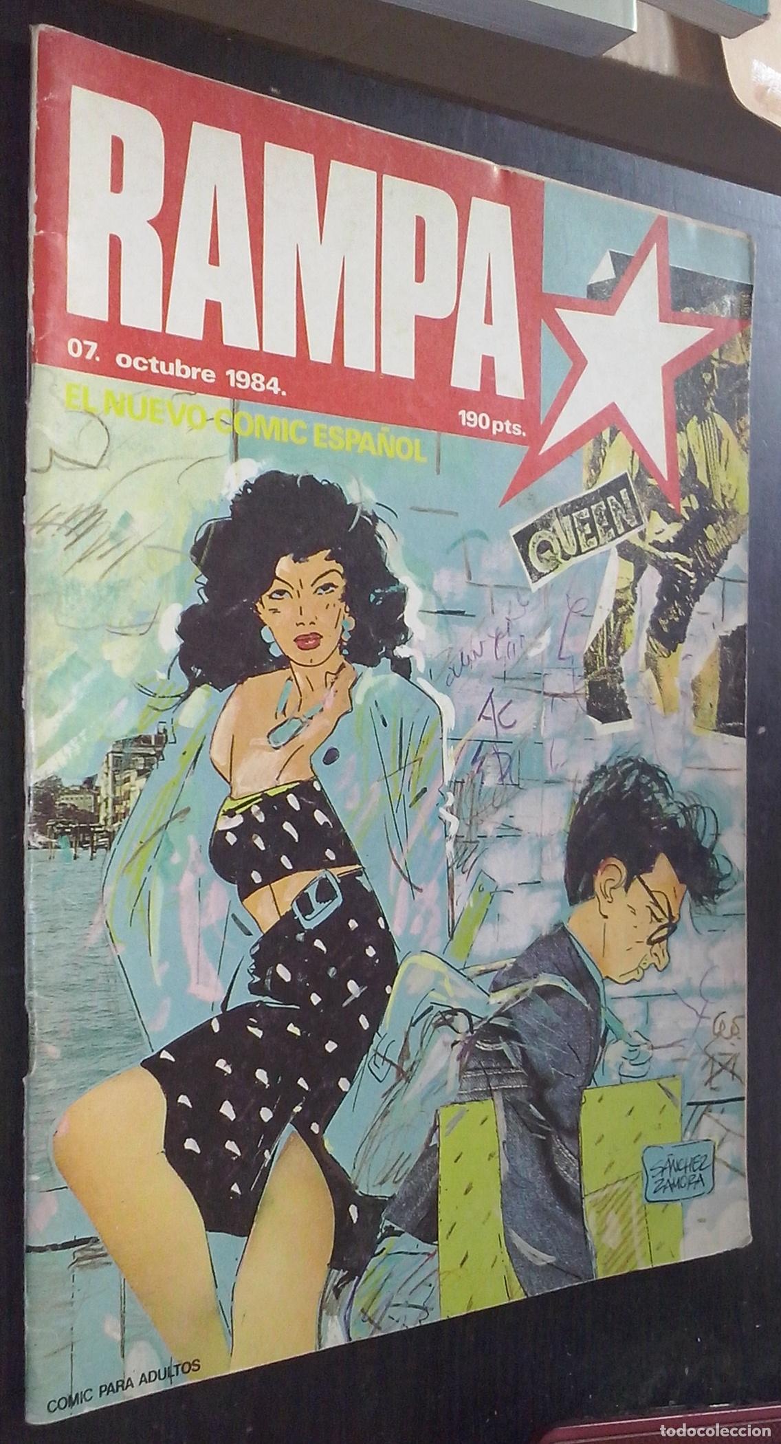 B&uuml;cher: Rampa. El nuevo c&oacute;mic espa&ntilde;ol. 7 octubre 1984 - C&Oacute;MICS: