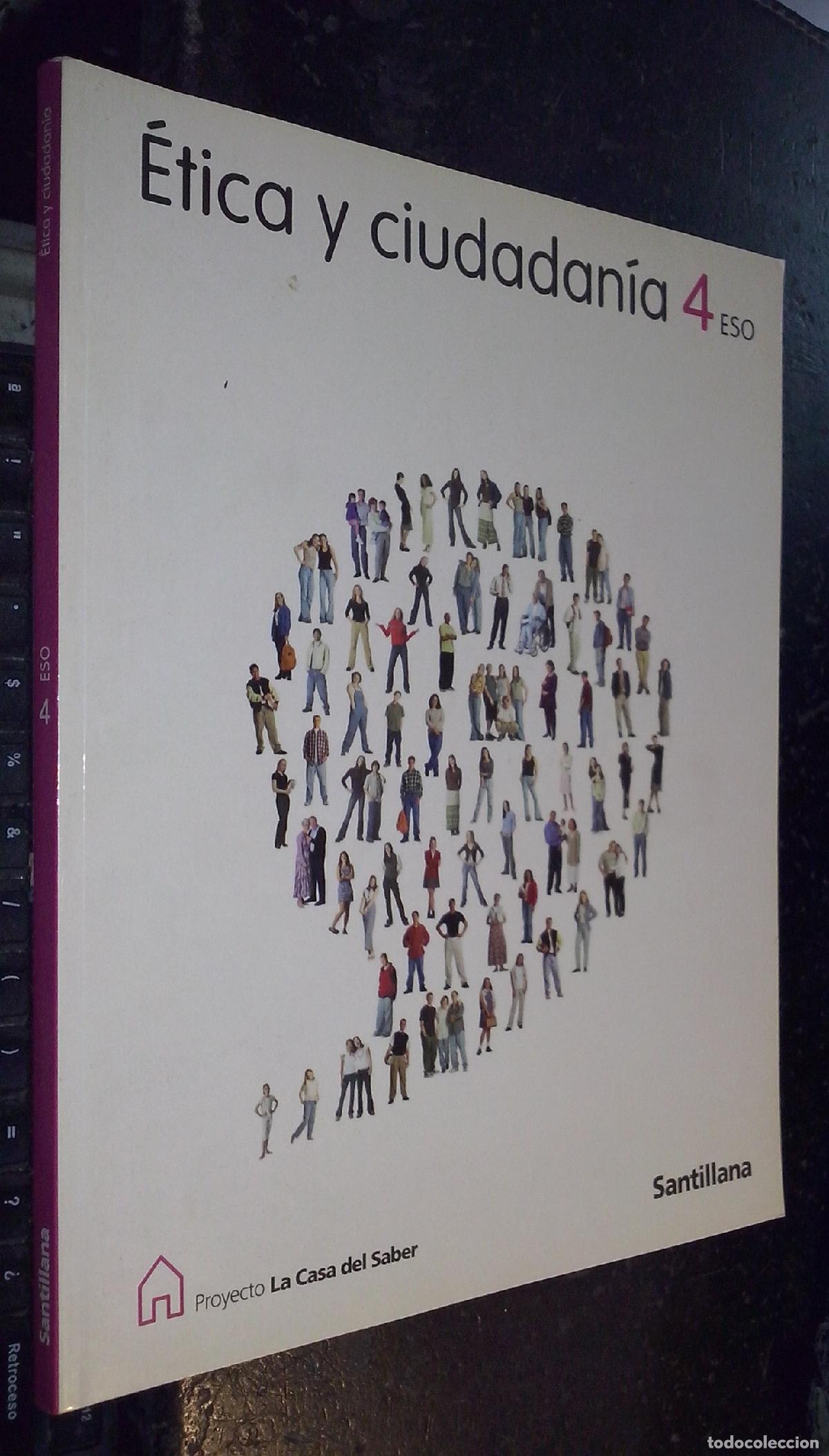 Libros: &Eacute;tica y ciudadan&iacute;a. 4&ordm; ESO - AA. VV.: - Foto 1
