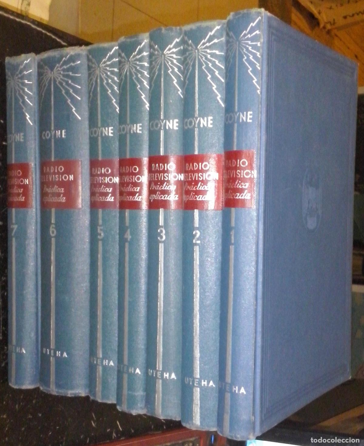 B&uuml;cher: Radio-Televisi&oacute;n pr&aacute;ctica aplicada. 7 tomos - COYNE: