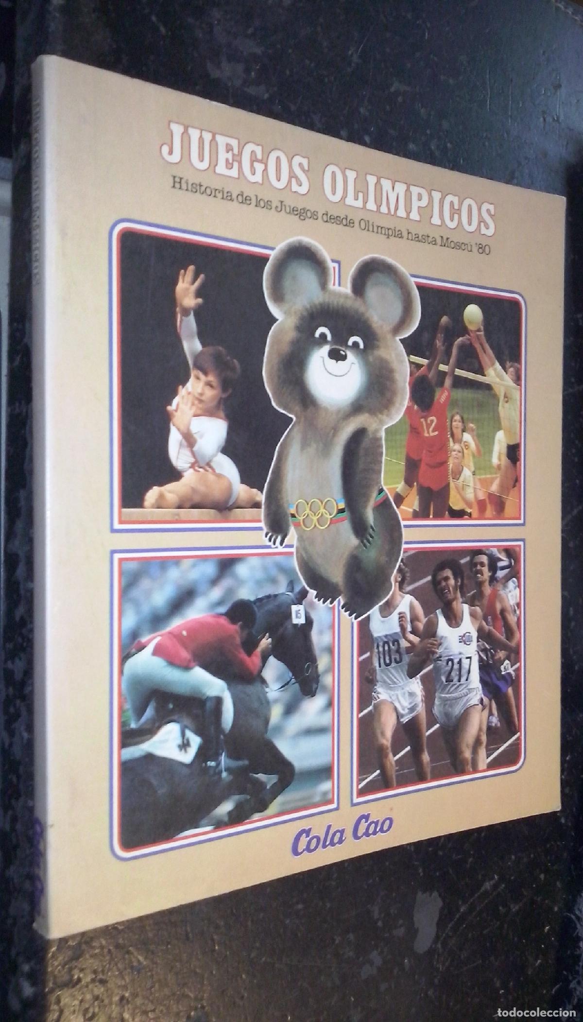 Livros em segunda m&atilde;o: Juegos ol&iacute;mpicos. Historia de los juegos desde Olimpia hasta Mosc&uacute; 80 - AA. VV.: