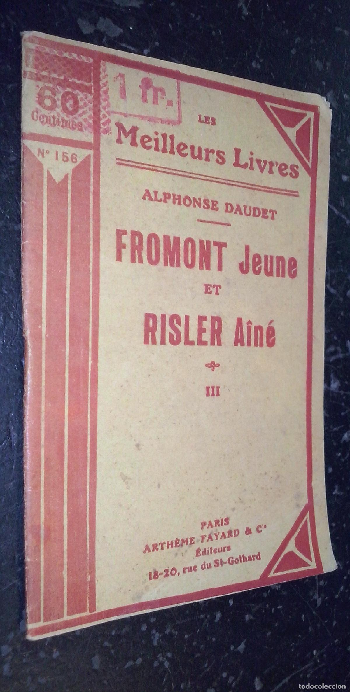 books: Fromont Jeune et Risler Ain&eacute; - DAUDET, Alphonse: