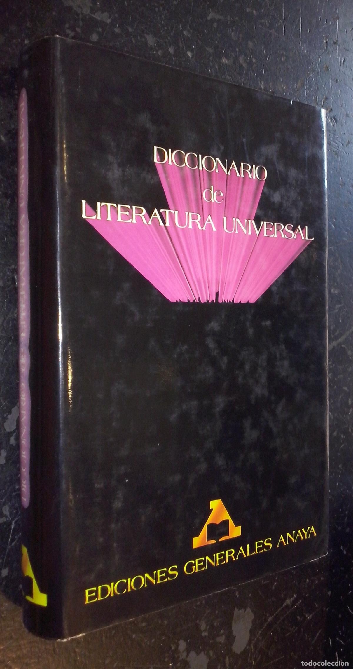 Libri di seconda mano: Diccionario de literatura universal - DICCIONARIO: