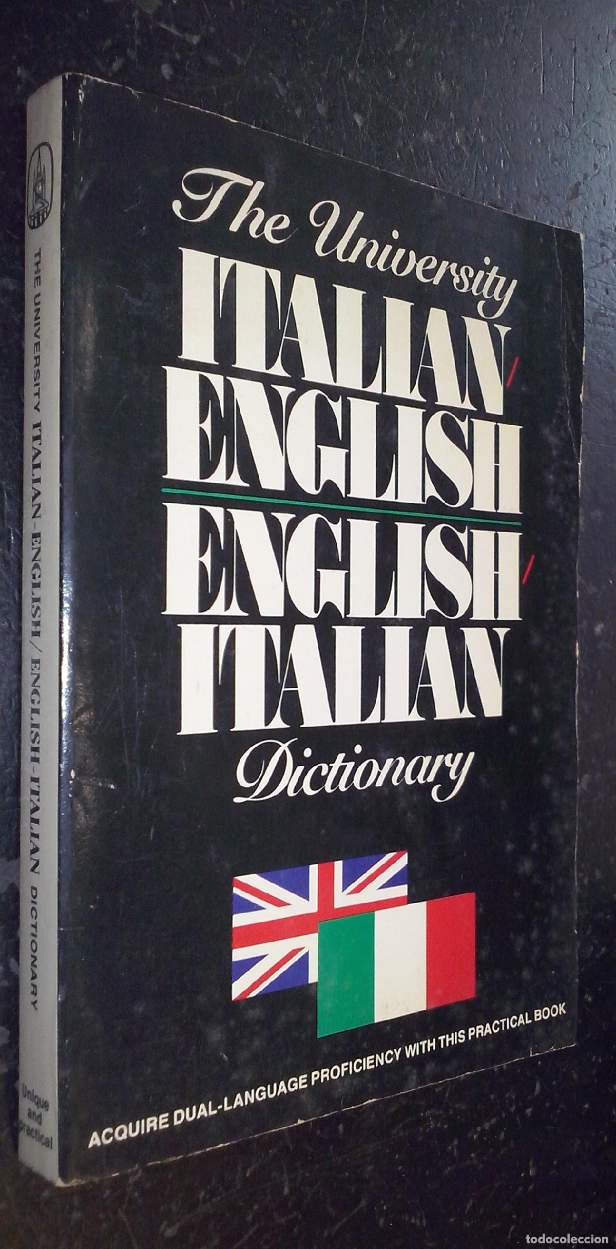 Libros: The University Dictionary. Italian/English - English/Italian - DICCIONARIO: