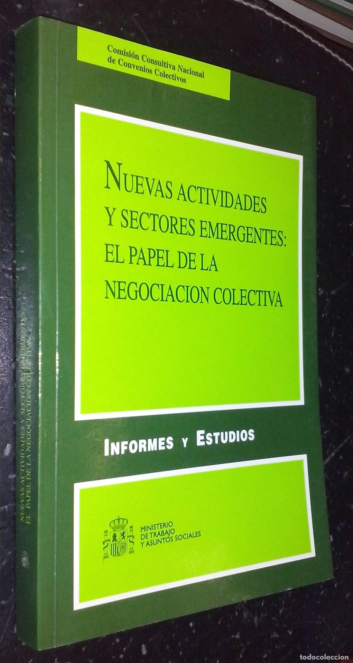 B&uuml;cher: Nuevas actividades y sectores emergentes: El papel de la negociaci&oacute;n colectiva - AA. VV.: