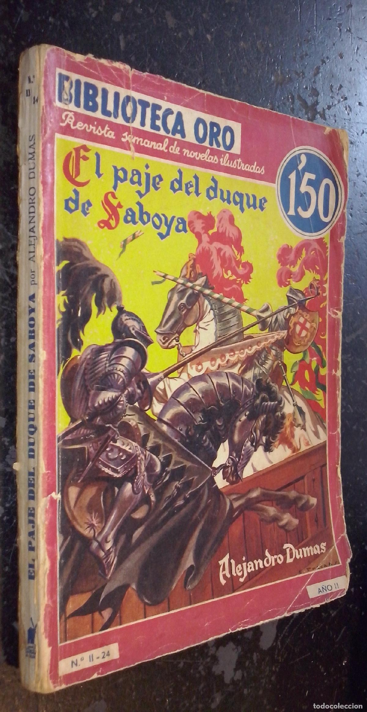 Libros: El paje del duque de Saboya - DUMAS, Alejandro: - Foto 1
