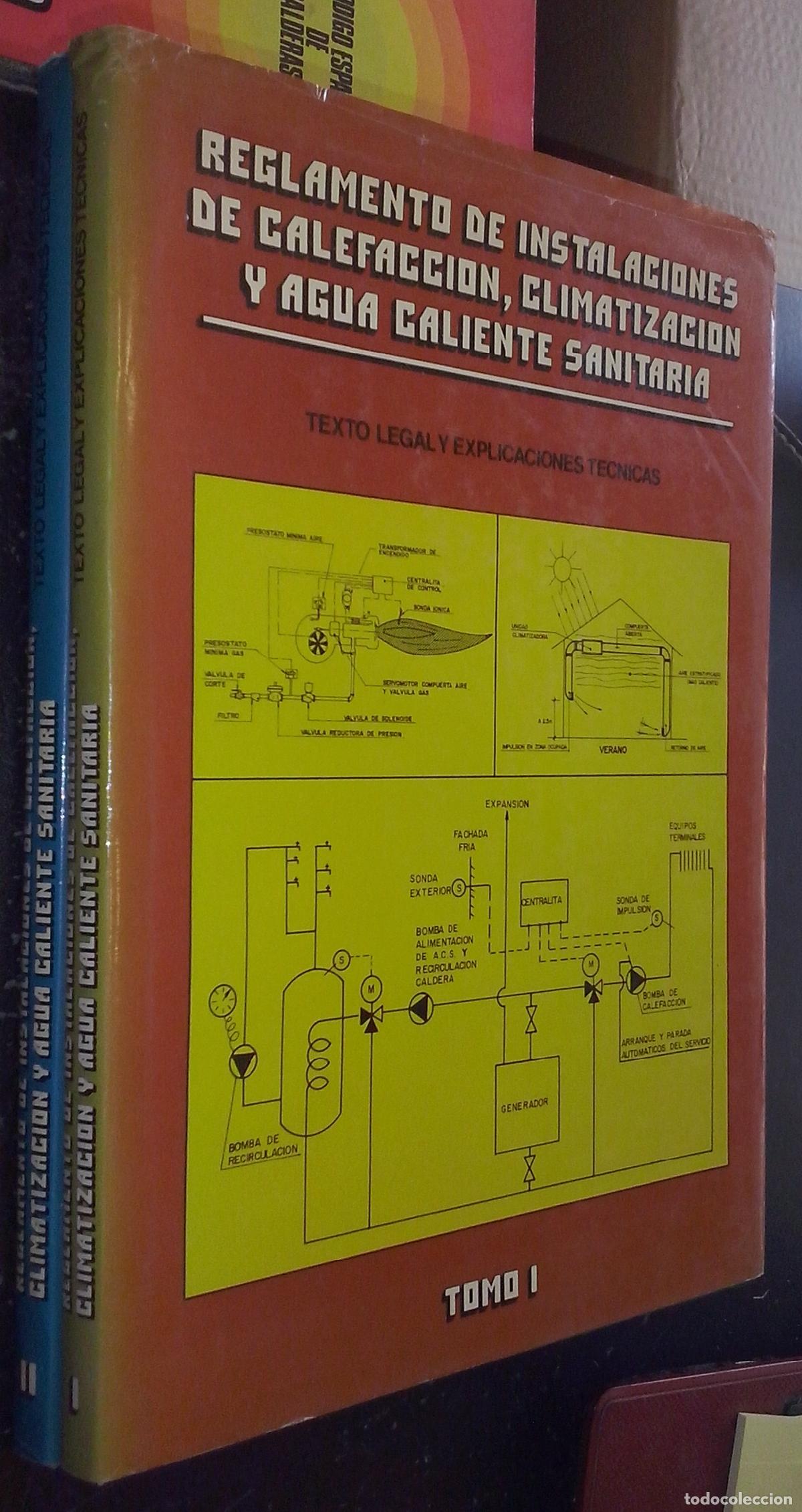 books: Reglamento de instalaciones de calefacci&oacute;n, climatizaci&oacute;n y agua caliente sanitaria. Texto legal e e
