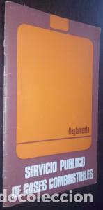 Libros: Servicio p&uacute;blico de gases y servicios. Reglamento - AA. VV.: