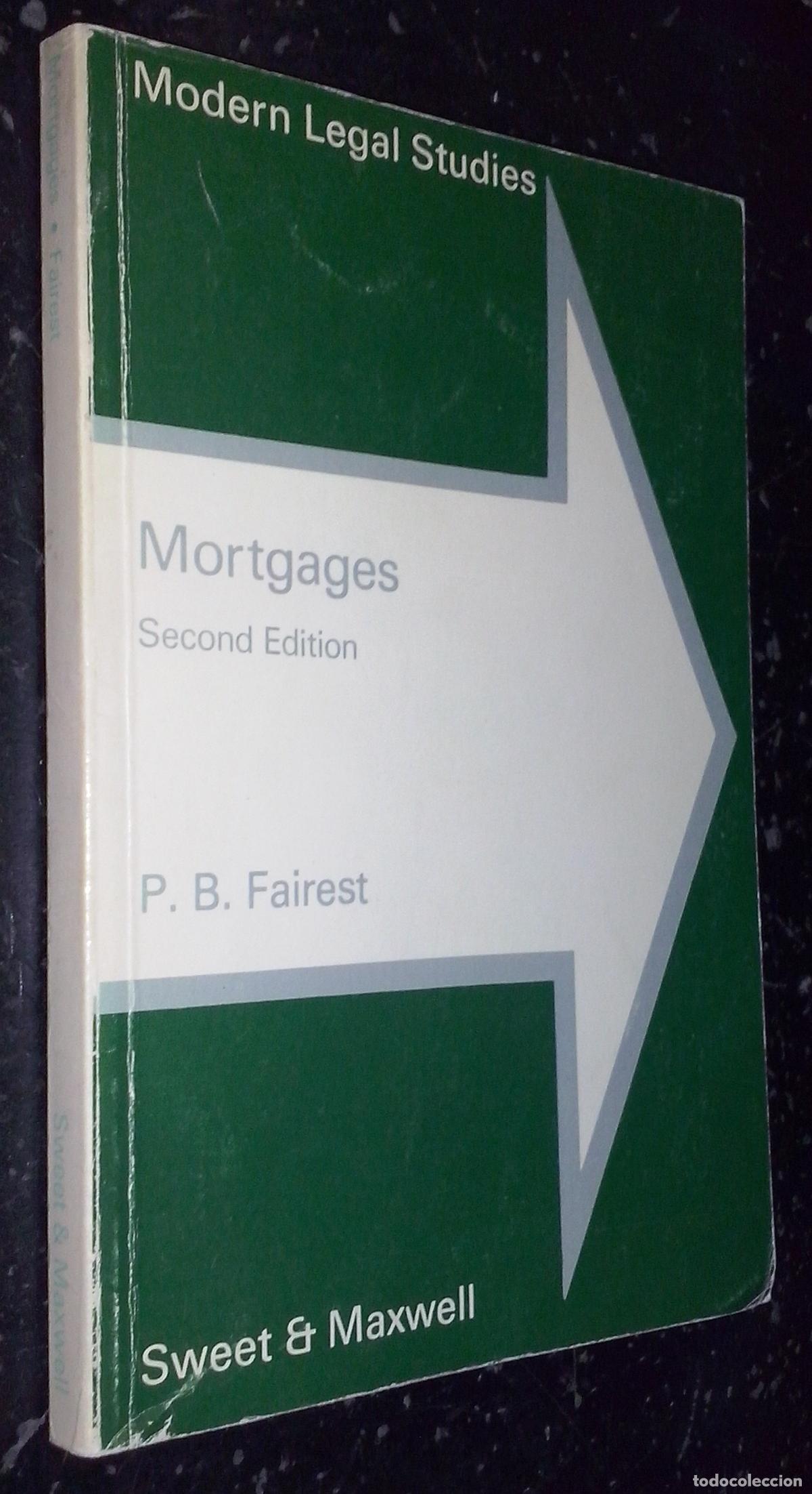 Livros em segunda m&atilde;o: Modern Legal Studies. Mortgages - FAIREST, Paul B.: