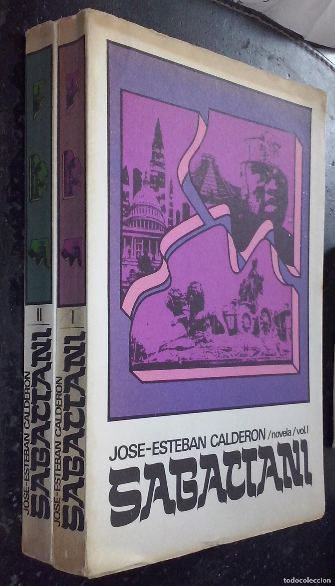 Libros: Sabactani. 2 tomos - ESTEBAN CALDER&Oacute;N, Jos&eacute;: - Foto 1