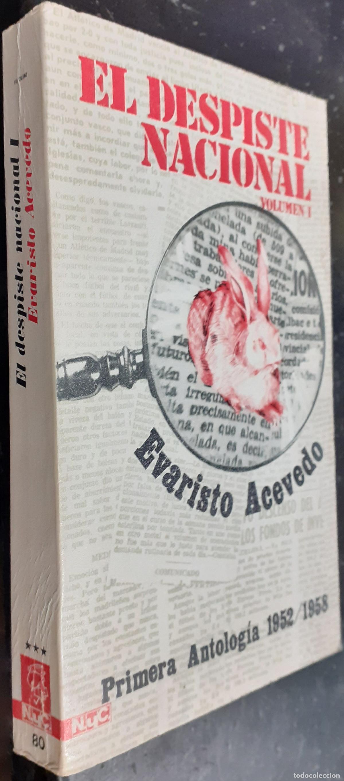 B&uuml;cher: El despiste nacional. Volumen I. Primera antolog&iacute;a 1952/1958 - ACEVEDO, Evaristo: