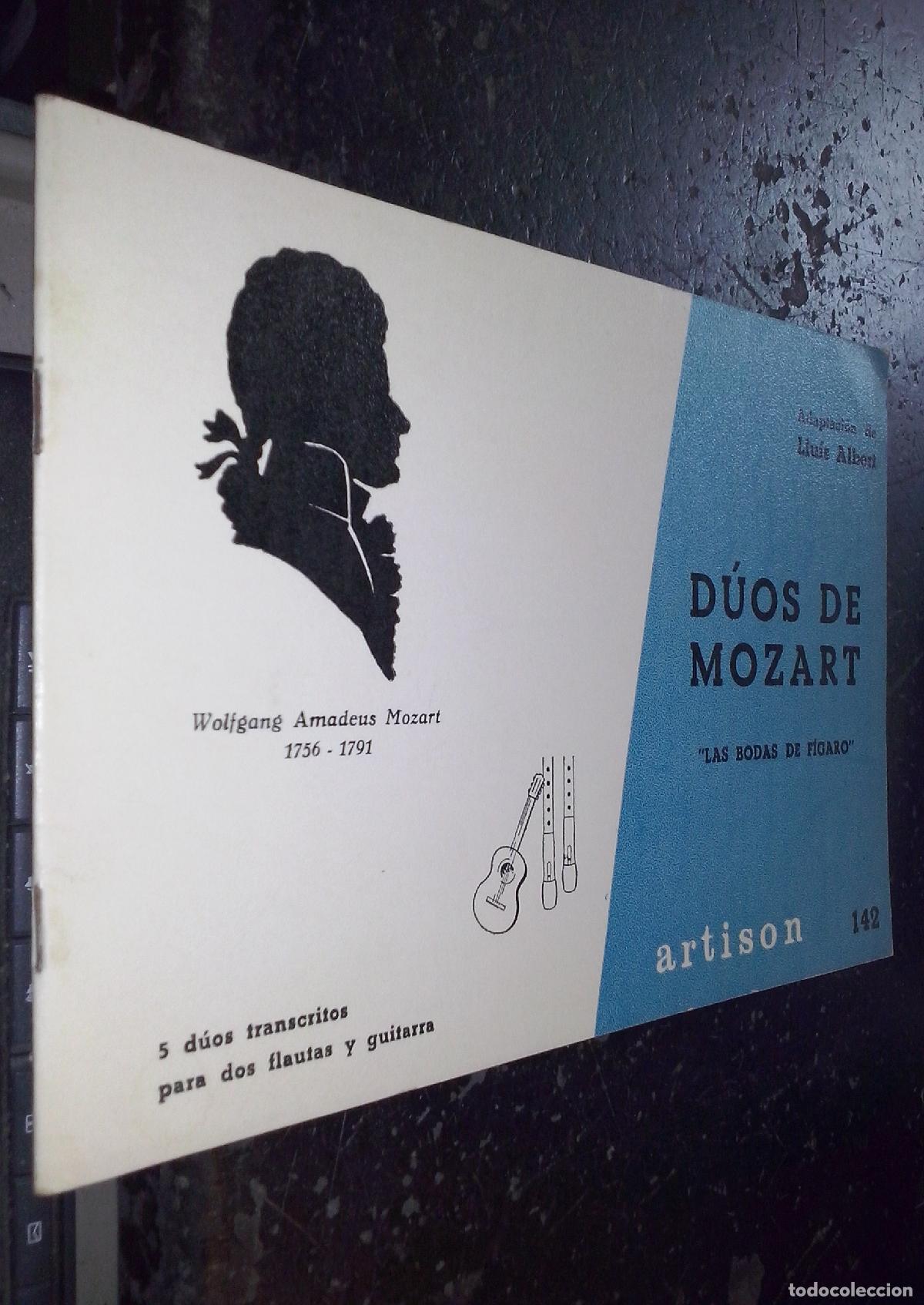 Libri di seconda mano: D&uacute;os de Mozart. Las bodas de F&iacute;garo. &Oacute;pera c&oacute;mica en cuatro actos, estrenada en el Teatro Italiano,