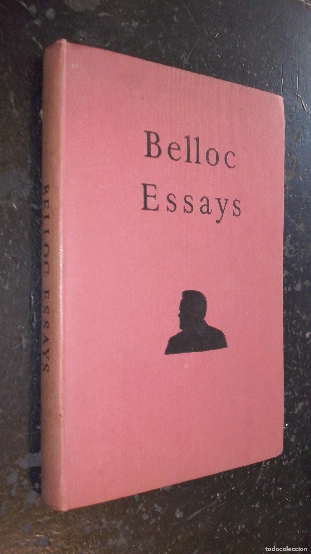 books: Belloc Essays - FORSTER, Anthony: