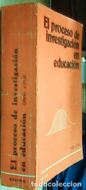 Libros: El proceso de investigaci&oacute;n en educaci&oacute;n - FOX, David J.: - Foto 1
